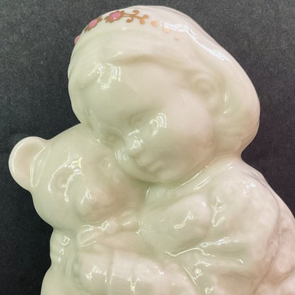 VINTAGE LENOX "Teddy's Tired" Jeweled Collectible Figurine EUC - Picture 4 of 5